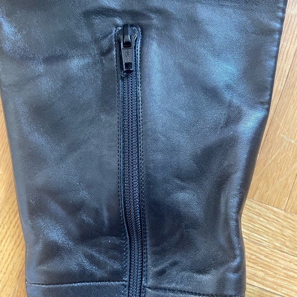 Authentic Black Leather Prada OTK Boots. - Picture 3 of 10